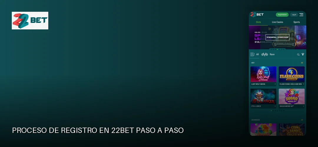 22bet promotional banner